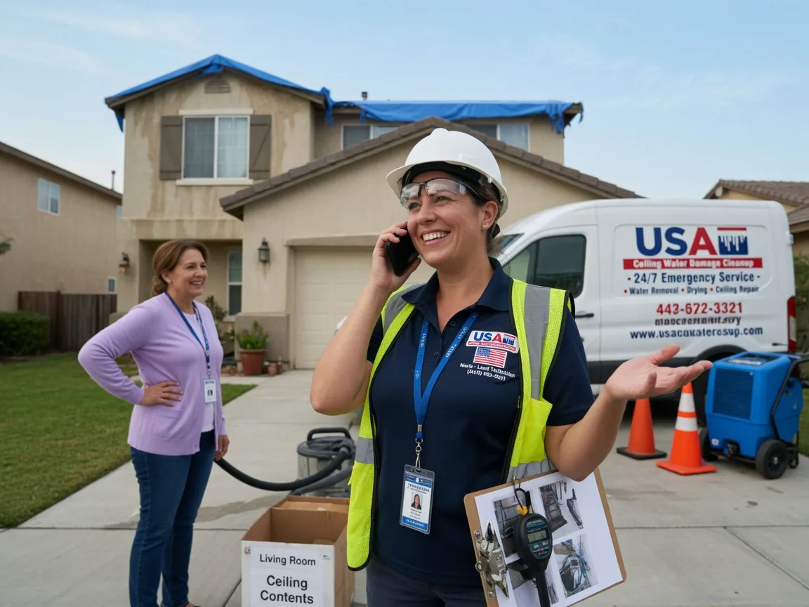 Ceiling Water Damage Restoration Harpster, OH FAQs