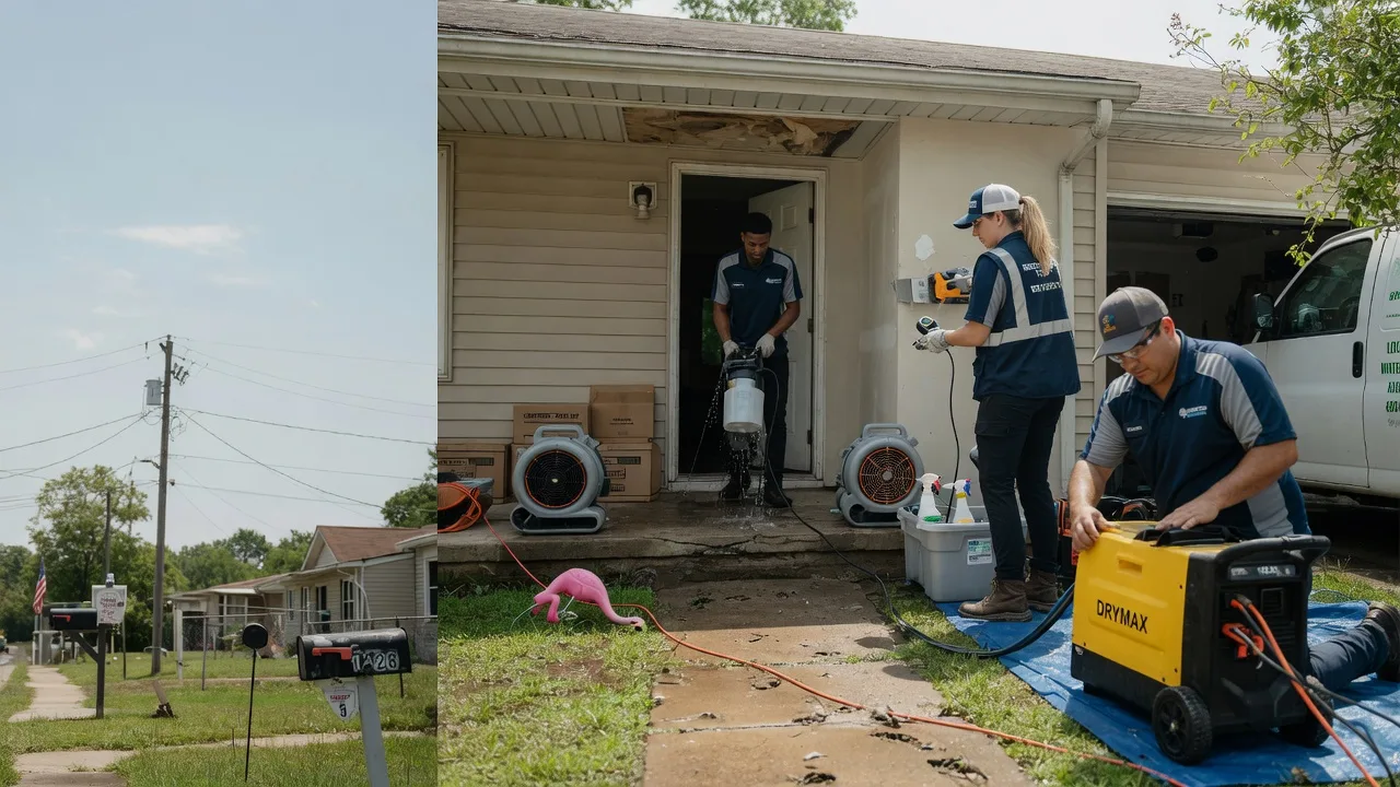 Storm Damage Water Removal in Harpster, OH near me